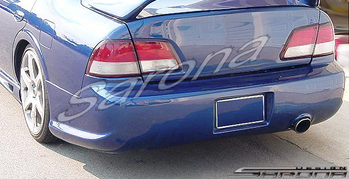 Custom Nissan Maxima  Sedan Rear Bumper (1995 - 1999) - $590.00 (Part #NS-031-RB)